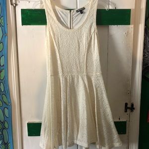 Off white, lace dress